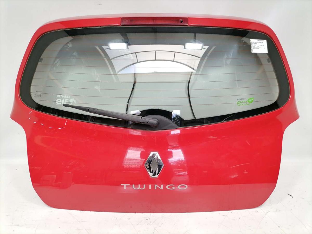 Renault Twingo 2 original Heckklappe mit Heckscheibe OV727 Rot Bj.2010 Renault Twingo 2 original Heckklappe mit Heckscheibe OV727 Rot Bj.2010